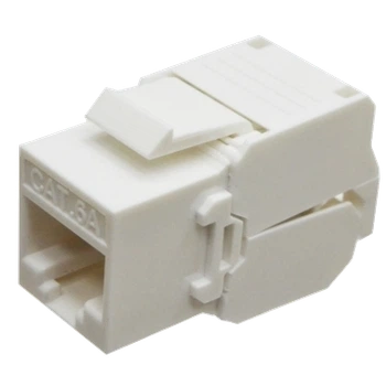 Модуль KeyStone RJ45 UTP, кат. 6a, безинструментый, Slim L&W LW-KJ6A-04-C6A