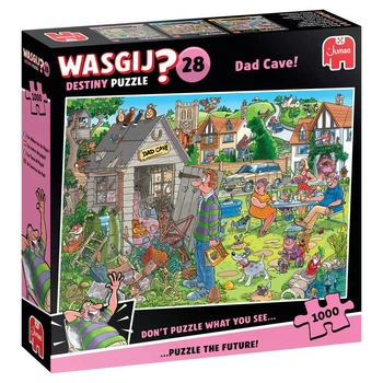 Пазл Jumbo Wasgij Destiny 28 - Dad Cave! 1000 елементів (1110100597)