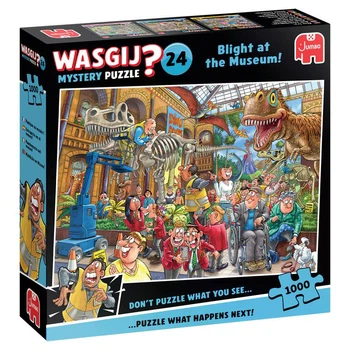 Пазл Jumbo Wasgij Mystery 24 - Blight at the museum! 1000 елементів (1110100590)