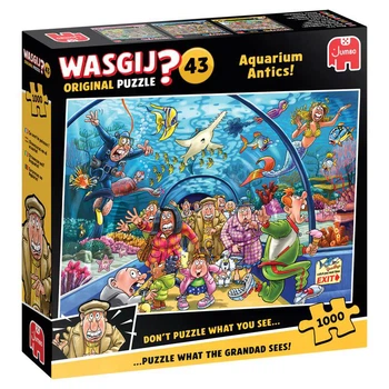 Пазл Jumbo Wasgij Original 43 - Aquarium Antics! 1000 елементів (1110100585)