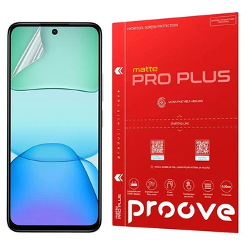 Защитная 3D гидрогелевая плёнка Proove PRO PLUS для Xiaomi Redmi Note 15 PRO 4G, матовая на экран