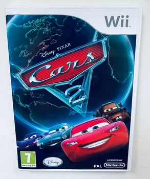 Cars 2, английская версия - диск для Nintendo Wii, Б/У