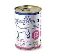 Корм диетический Kippy Healthy Vet Diet для взрослых собак Dermal Formula в виде паштета 400 г 0908