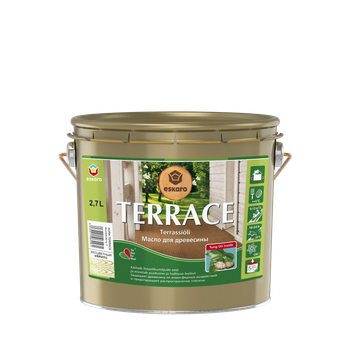 Олія для терас та фасадів Eskaro Terrace Коричнева 2.7 л