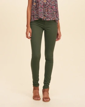 Джинсы Super Skinny Hollister HC6603W W26L31 Хаки