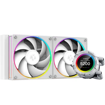 Система водяного охолодження ID-Cooling Space LCD SL240 White