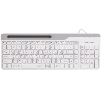 Клавиатура A4Tech Fstyler Ukr FK25 White