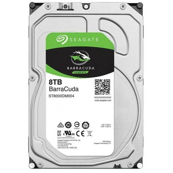 【未開封】Seagate 8TB BarrdCuda ST8000DM004 Жорсткий диск Seagate BarraCuda HDD 8TB 5400rpm 256MB 3.5 SATA III