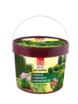 Удобрение для хвойных гранулированное 3 кг, Royal Mix