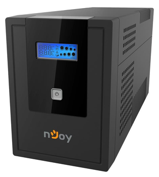 Джерело безперебійного живлення Njoy Cadu 2000 (UPCMTLS620HCAAZ01B), Lin.int., AVR, 4 x Schuko, USB, LCD, пластик (Cadu 2000)