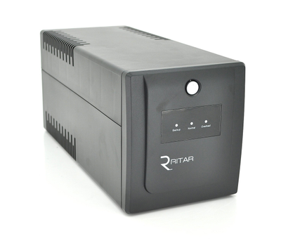 Источник бесперебойного питания Ritar RTP1500 Proxima-L 900W 4xSCHUKO АКБ 2x12V 9Ah Black (RTP1500L)