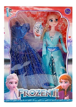 Кукла Эльза Холодное сердце Frozen с дополнительным платьем 28 см