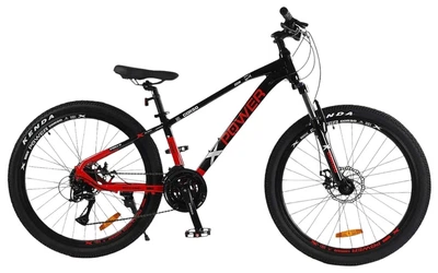 Спортивний велосипед 26 дюймів від 14 років Corso X-Power Чорний з червоним