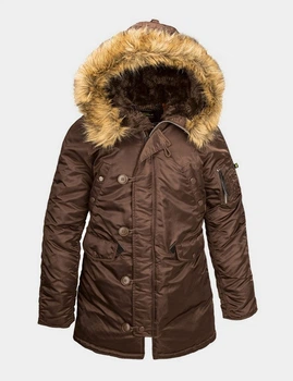 Парка зимняя женская Alpha Industries N-3B W Parka L Cocoa