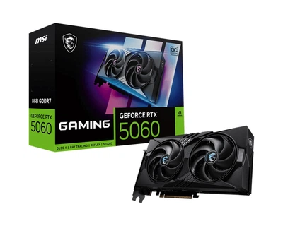 Видеокарта MSI PCI-Ex GeForce RTX 5060 GAMING OC 8GB GDDR7 (128bit
