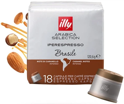 Кава в Капсулах ILLY IperEspresso Brasile Arabica Selection (18 капсул)