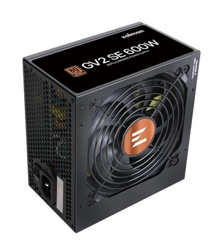 Блок питания 600 Вт, Zalman GV2 SE, Black (ZM600-GV2SE)