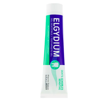 Зубная паста для чуствительных зубов Elgydium Dentifrice Sensitive 75 мл с флуором