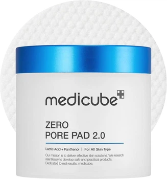 Тонерні педи для ексфоліації та звуження пор Medicube Zero Pore Pad 2.0 70шт