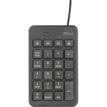 Цифровий клавiатурный блок Trust Xalas Black (22221)