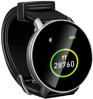Smartband Umbro Activity Tracker E7369 Black/Silver (8711252473697)