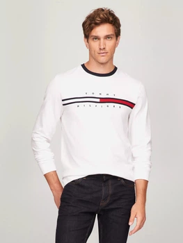 Лонгслів чоловічий Tommy Hilfiger 195777984 2XL Білий (1159833177)