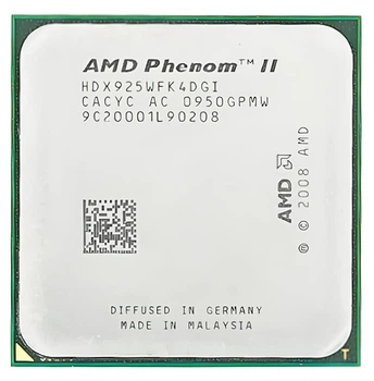 Процесор AMD Phenom II X4 925 95W (HDX925WFK4DGI) (Socket AM3, 4T, 2.8 ГГц, Tray) Б/в