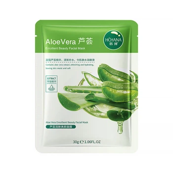 Маска для обличчя Lesko Moisturizing and Soothing Mask Aloe Vera тканинна