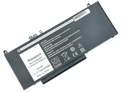 Батарея G5M10 для Dell Latitude E5250, E5450, E5550 (8V5GX R9XM9 WYJC2 1KY05) (7.4V 7200mAh 53Wh) (65135)