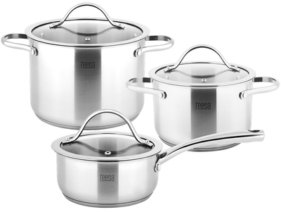 Набір каструль Teesa Cook Expert Master TSA0141 6 елементів (5901890061636)