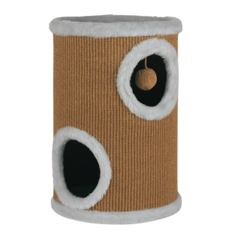 Кігтеточка для котів PolyPet будиночок-башта сіра 35x50 см КРД/01050-04