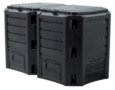 Компостер садовый MODULE COMPOGREEN 800 л черный Prosperplast 5905197595429