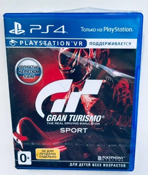 Gran Turismo Sport, русская версия - диск для PlayStation 4