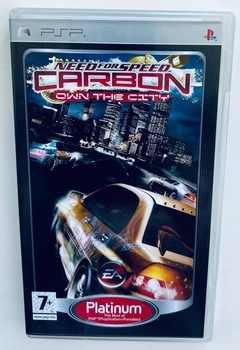 Need for Speed Carbon Own the City Platinum, английская версия - UMD-диск для PSP, Б/У