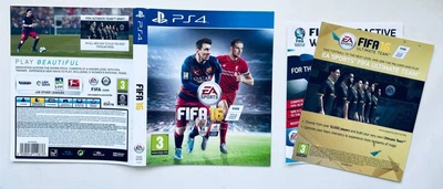 FIFA 16 - PS4 (обложка + вкладыши), Б/У