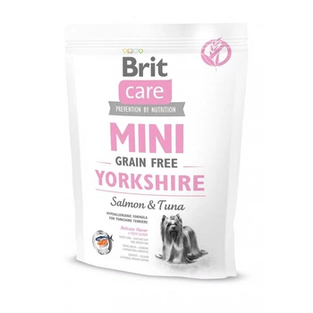 Сухий корм Brit Care GF Mini Yorkshire для йоркширських тер'єрів, з лососем і тунцем 400 г (арт.170780/520206)