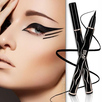 Водонепроницаемая подводка для глаз с черным коллагеном BMF Black Collagen Liquid Eyeliner 1,2 г