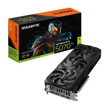 Відеокарта GF RTX 5070 Ti 16 GB GDDR7 Windforce OC Gigabyte (GV-N507TWF3OC-16GD) Store