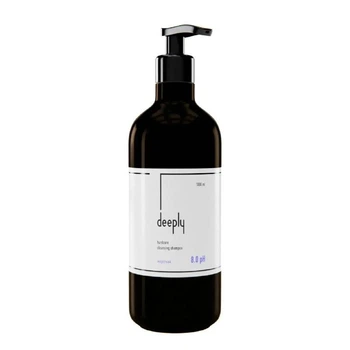 Шампунь глубокой очистки Deeply Hardcore Cleansing Shampoo 1000 мл жесткий 8.0 pH для натуральных, толстых, этнических волос с минимальными повреждениями