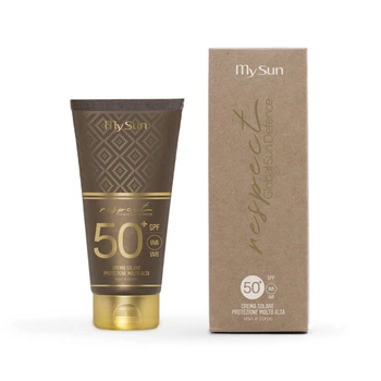 Сонцезахисний крем для обличчя і тіла SPF50 Respect Global Sun Defense My Sun 150 мл