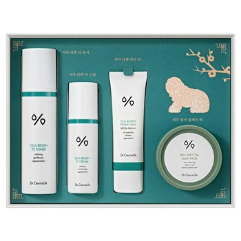 Набор для чувствительной кожи лица Сила растений Dr.Ceuracle Green Essential Set