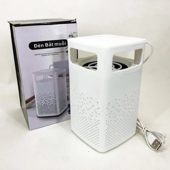 Лампа от комаров и насекомых USB Bug Zapper Fly. Цвет: белый