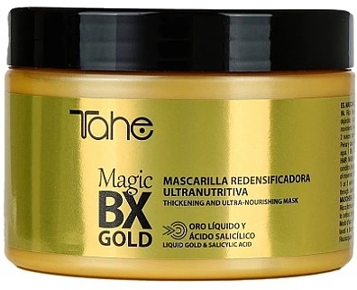 Маска ультрапитательная и разглаживающая для волос - Tahe BX Gold Redensifying Mask 300ml (300ml) (1274879-1309814816-2)