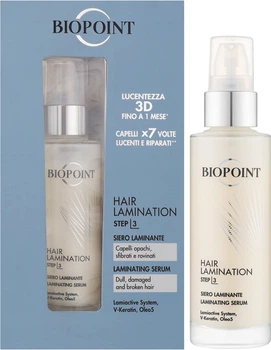Сироватка для волосся "Lucentezza 3D" - Biopoint Hair Lamination Serum 50ml (1280122-29325800)