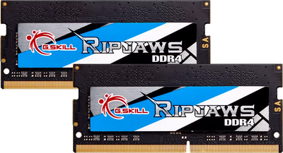 Оперативна памʼять G.Skill SO-DIMM DDR4-3200 16384MB PC5-48000 (Kit of 2x8192MB) Ripjaws (F4-3200C18D-16GRS)