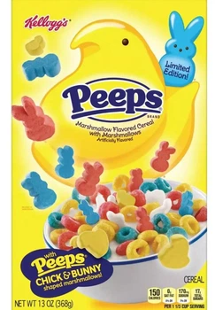 Сухой завтрак Kellogg's Peeps Cereal with Marshmallows 368г
