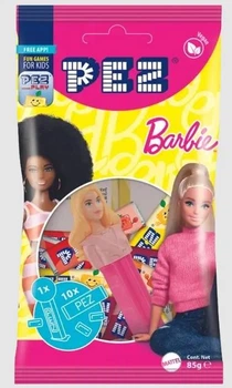 Диспенсер с конфетами Pez Barbie Bag 85г