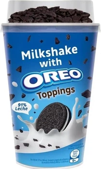 Молочный коктейль Oreo Delight Milkshake with Oreo Topping 200мл