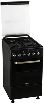 Плита комбинированная Canrey CGEK 5060 KGT BM ( поверхность газовая, духовка электрическая )