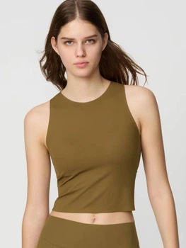 Топ жіночий Uniqlo 769304224 S Коричневий (1159834147)